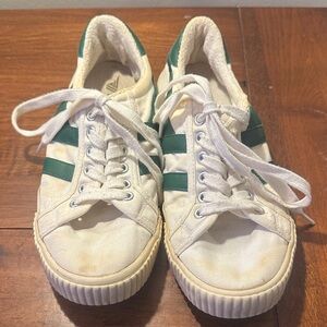 Gola White and Green Sneakers